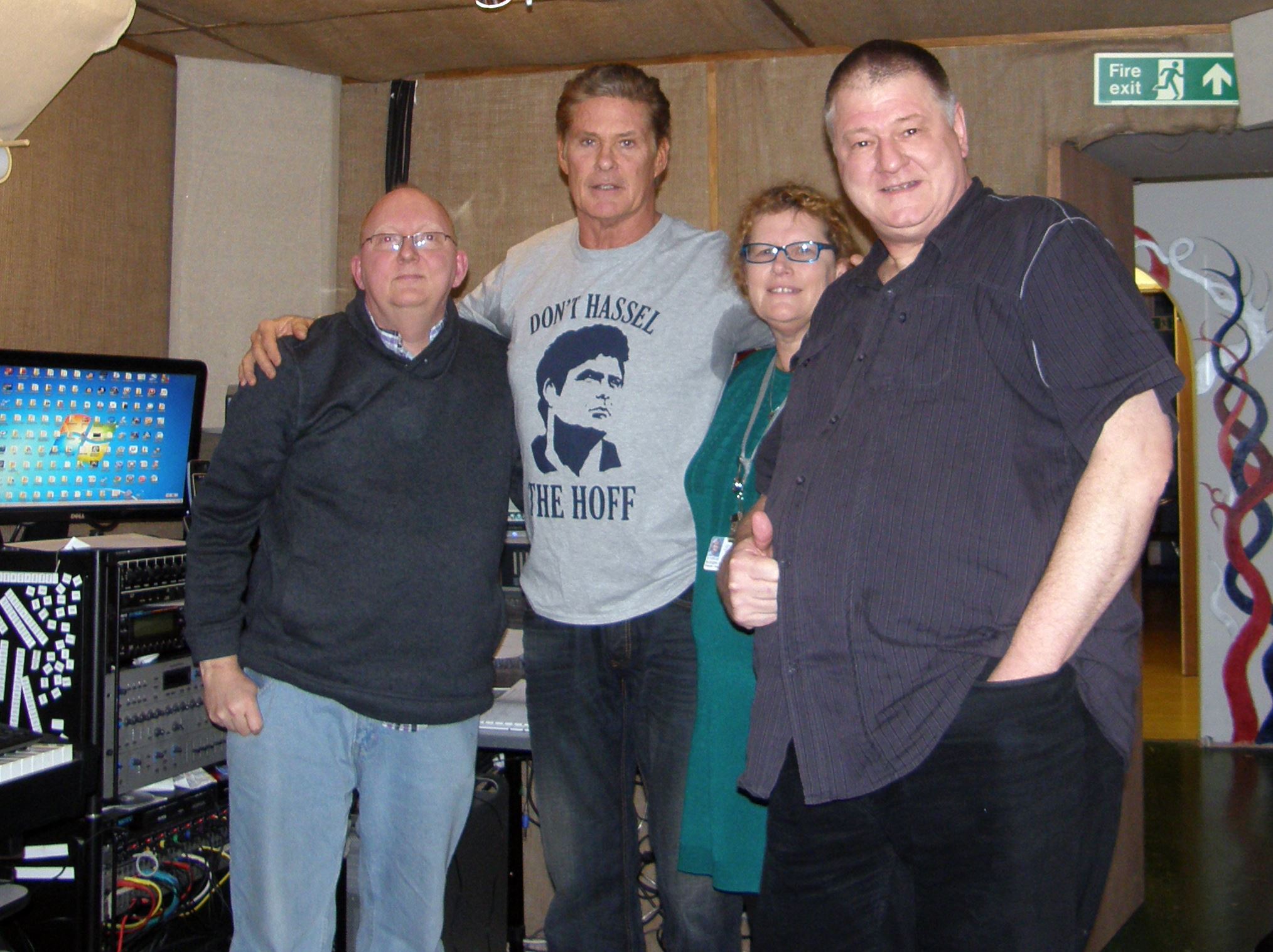 The Hoff at Soundz